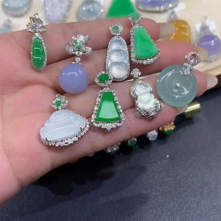 【琪琪臻选】翡翠吊坠-多样性发货一件-JZ14-CXQ21