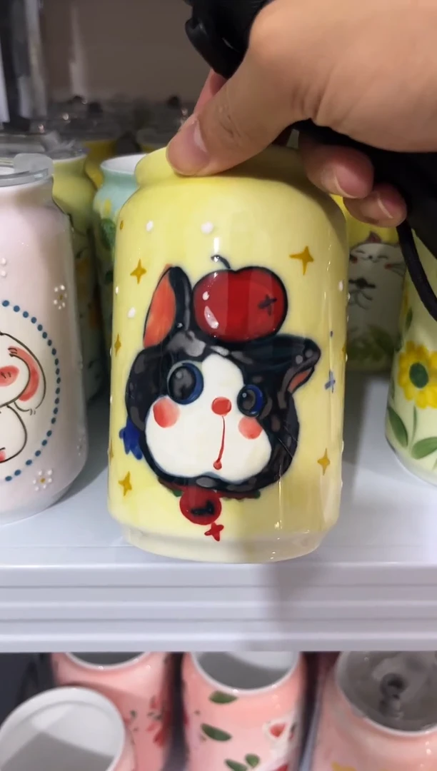微瑕手绘景德镇餐饮具玲珑