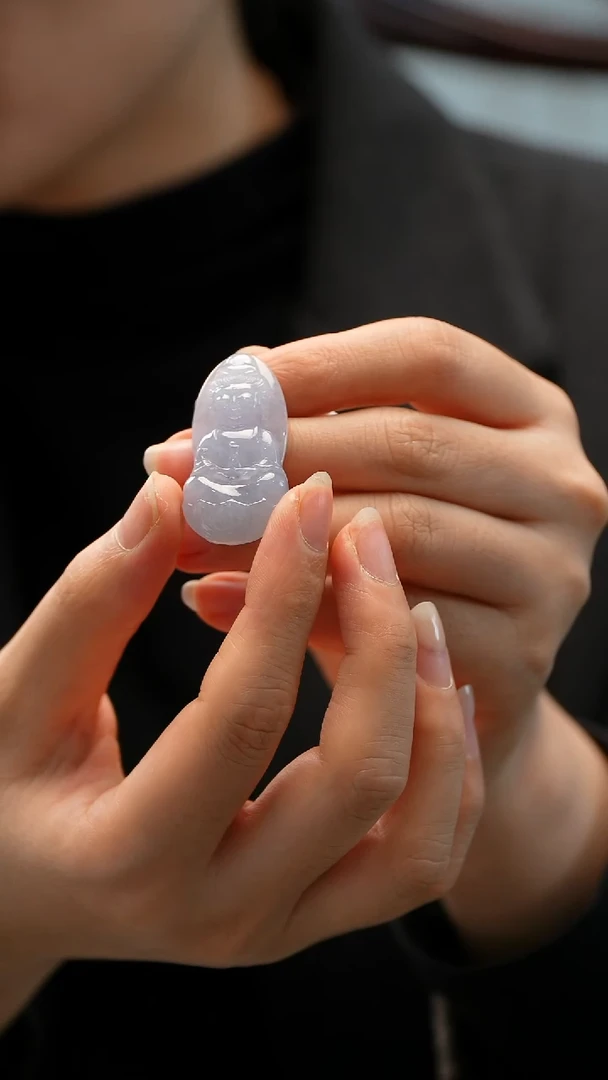 颈饰未镶嵌翡翠宝宝观音