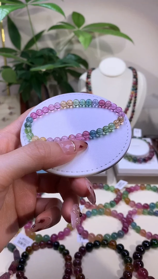 未镶嵌手串碧玺碧玺