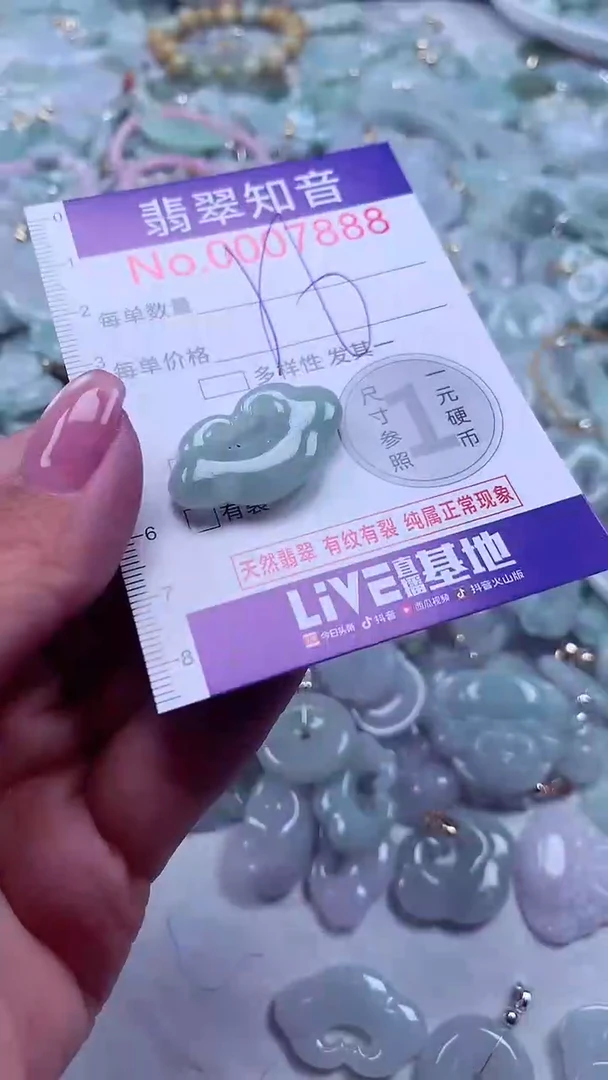 颈饰未镶嵌翡翠7887