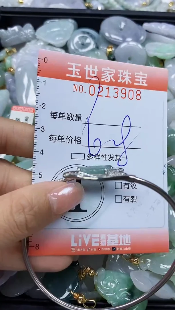 【闪购商品】翡翠未镶嵌颈饰闪购0213908多样性发其一