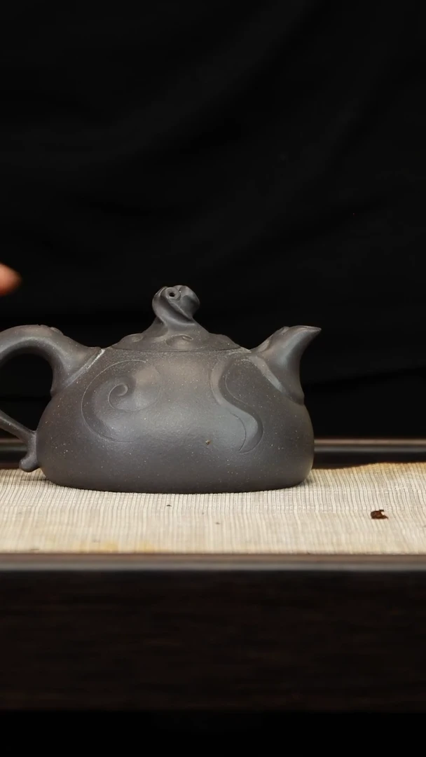茶壶紫砂天青惊涛怒220