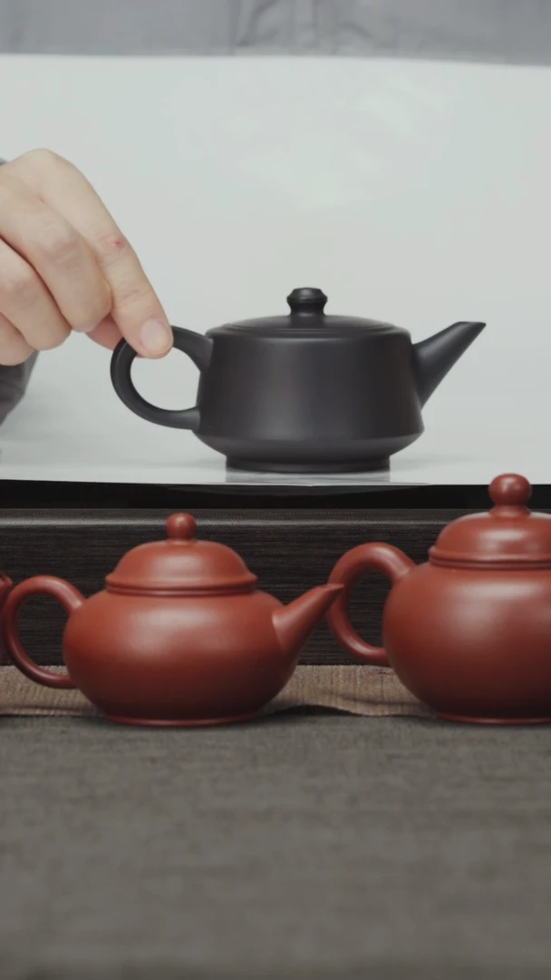 【闪购商品】紫砂茶壶老紫泥还原烧-础-约125CC