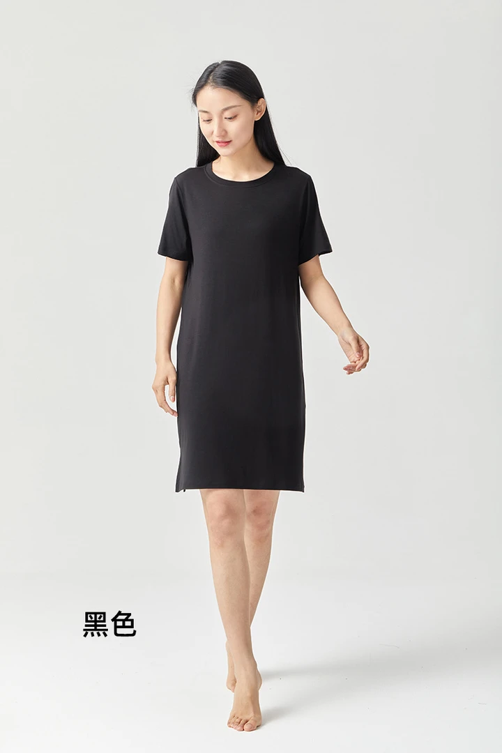 【老管严选 】优可丝天然睡裙 亲肤 舒适 凉爽