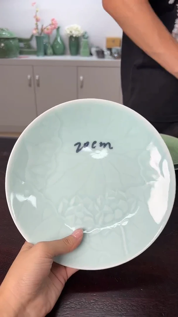 龙泉云间青瓷小米茶器