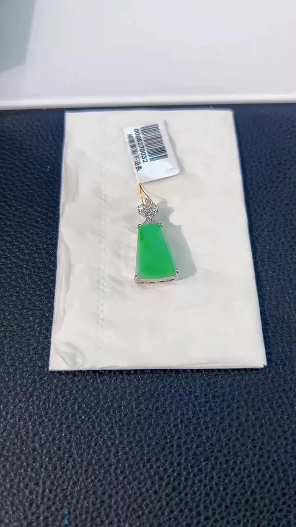 颈饰未镶嵌翡翠 缅料A货/支持复检/一件