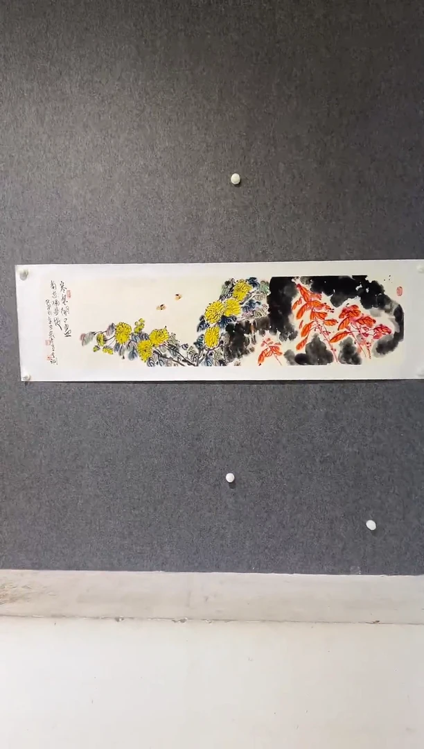 国画李纲-4平尺-花鸟国画