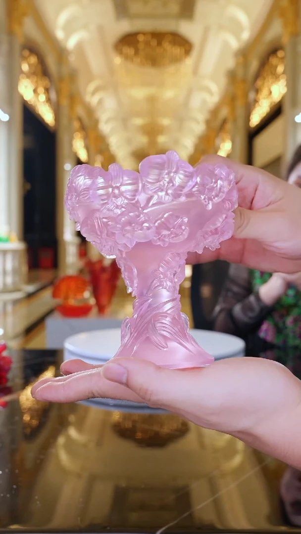 摆件AJ1212574粉色收纳摆件