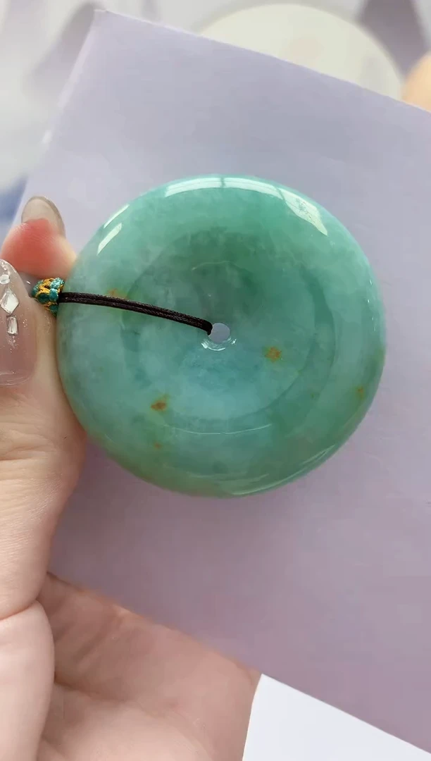 未镶嵌定制翡翠4812jw-毛货挂件65
