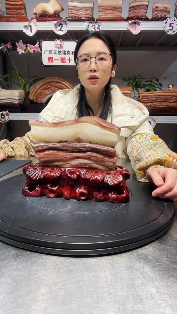 石材天然石材柳州猪肉石19.5-16-5