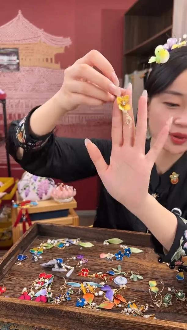 【闪购商品】刺绣苏绣世家非遗手工（耳环）