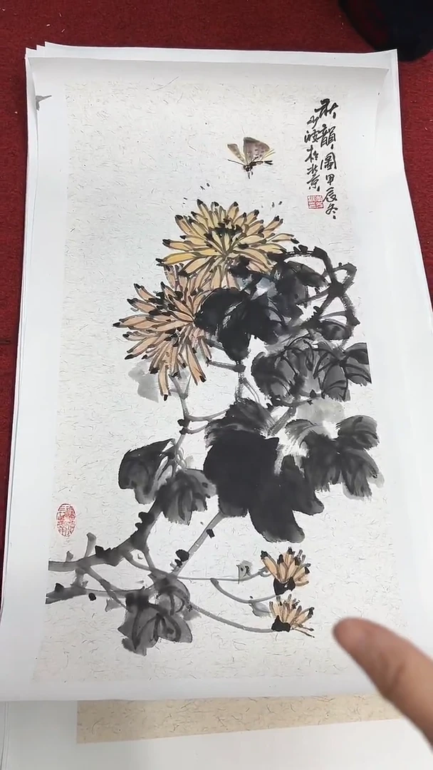 国画李少波/国画/花鸟