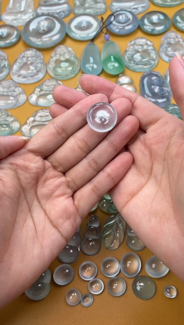 吊坠(不含链)未镶嵌翡翠53 平安扣 19.6 5.9