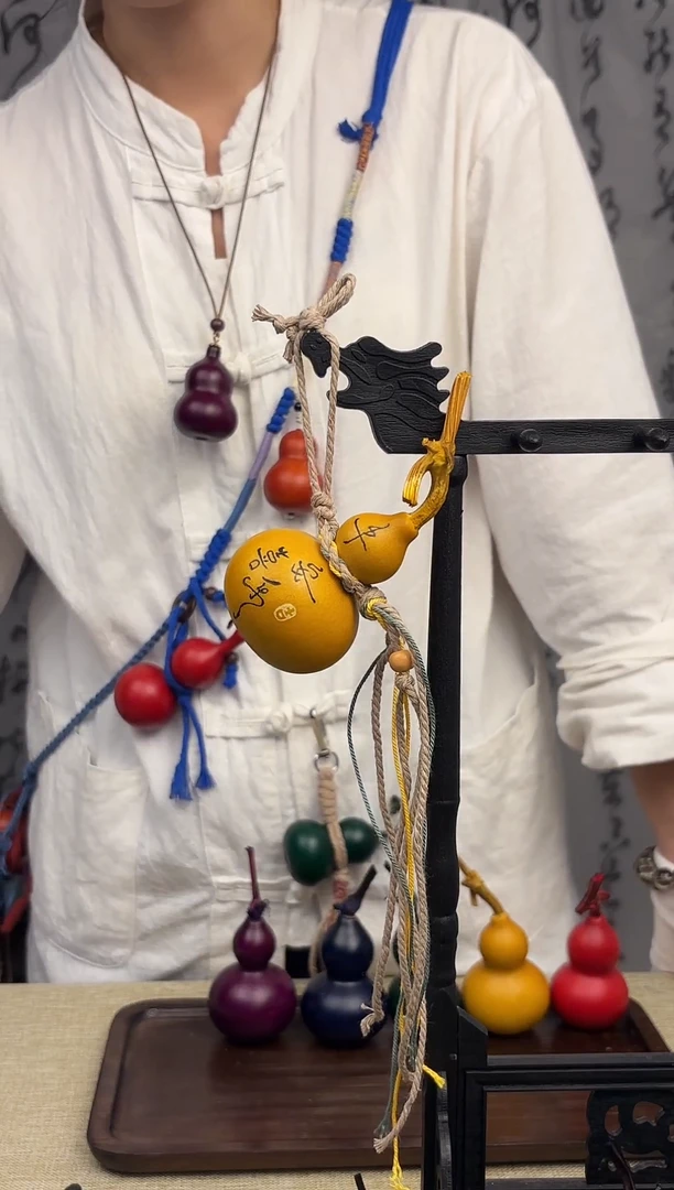 大漆葫芦挂件----006