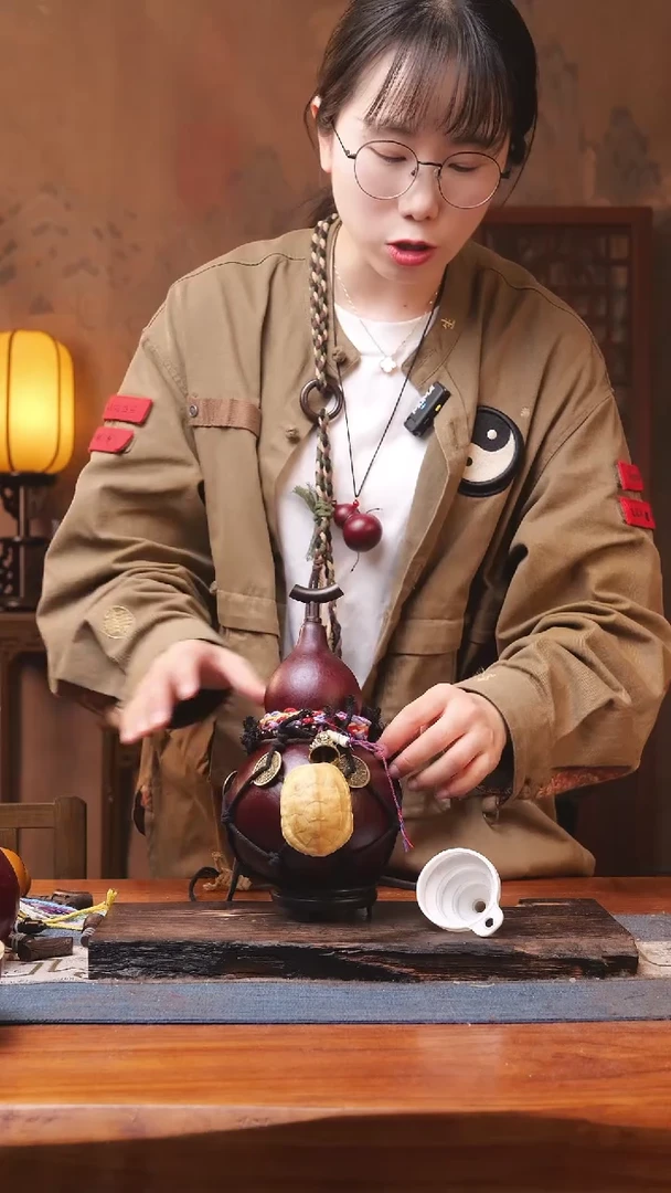 【闪购商品】291号精品大漆葫芦防腐防渗装水茶酒