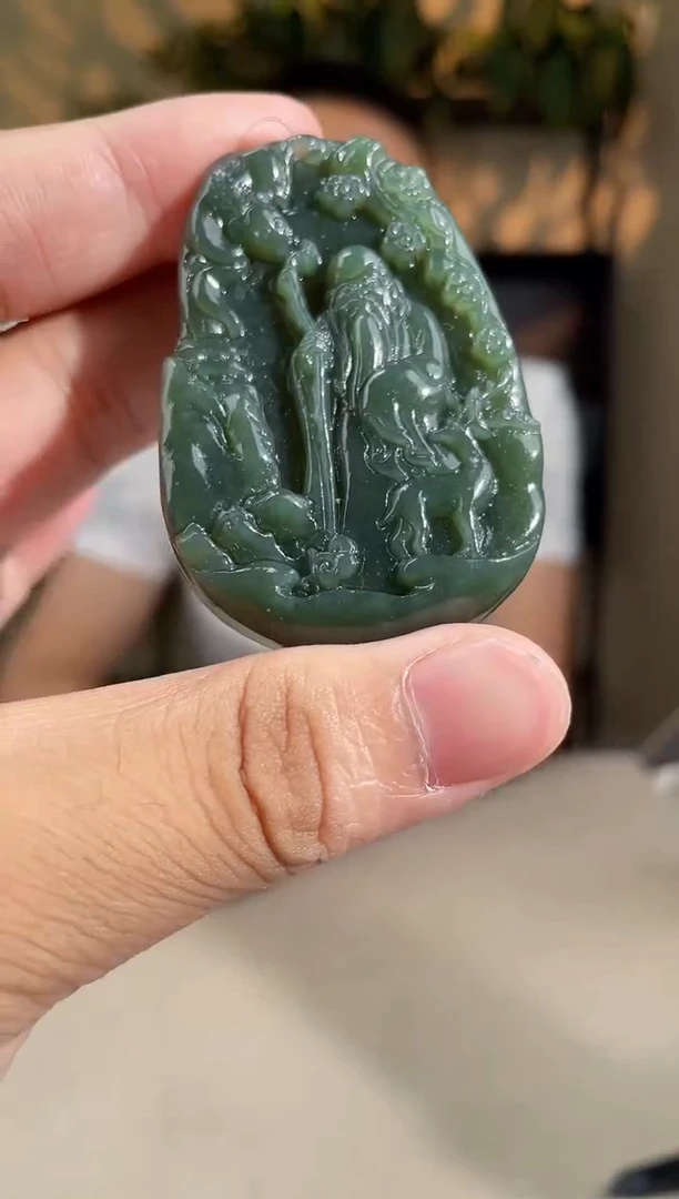 和田玉未镶嵌吊坠(不含链)多样性发货拍一发一