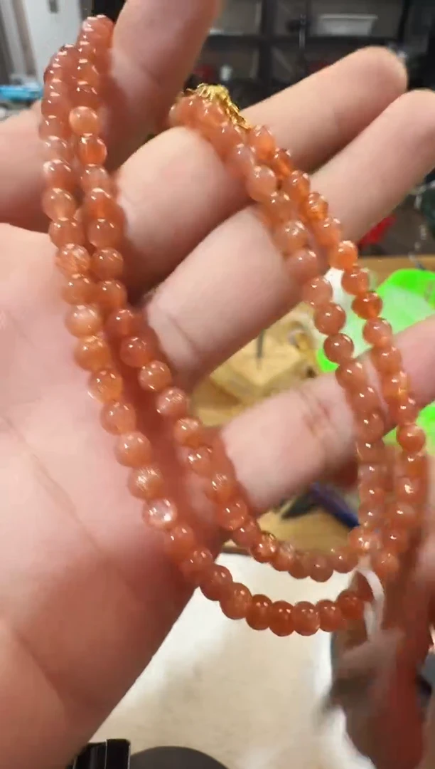 未镶嵌手链日光石晶3404 约5mm