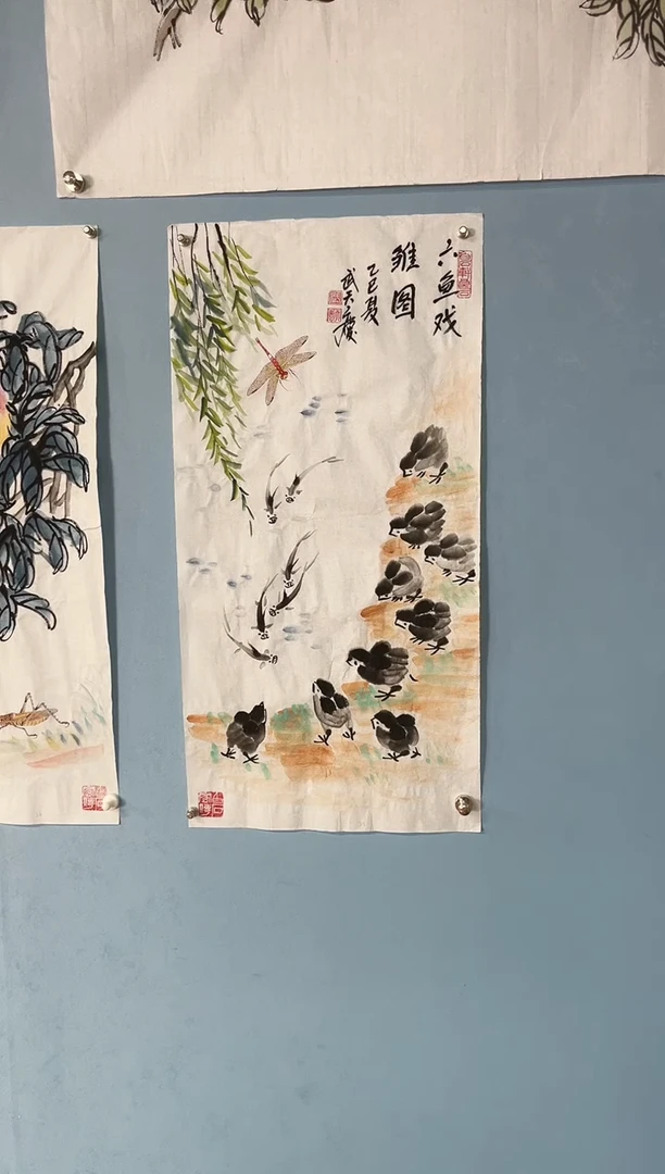 国画舒*武天庆作品2平尺