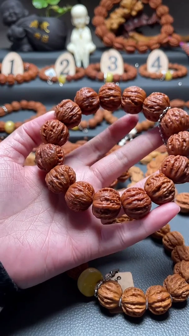 【闪购商品】文玩核桃吊坠文玩手串
