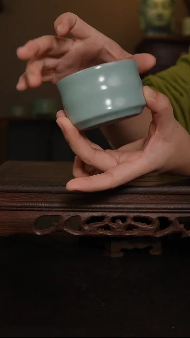 摆件王国奇手工竹节杯 印章