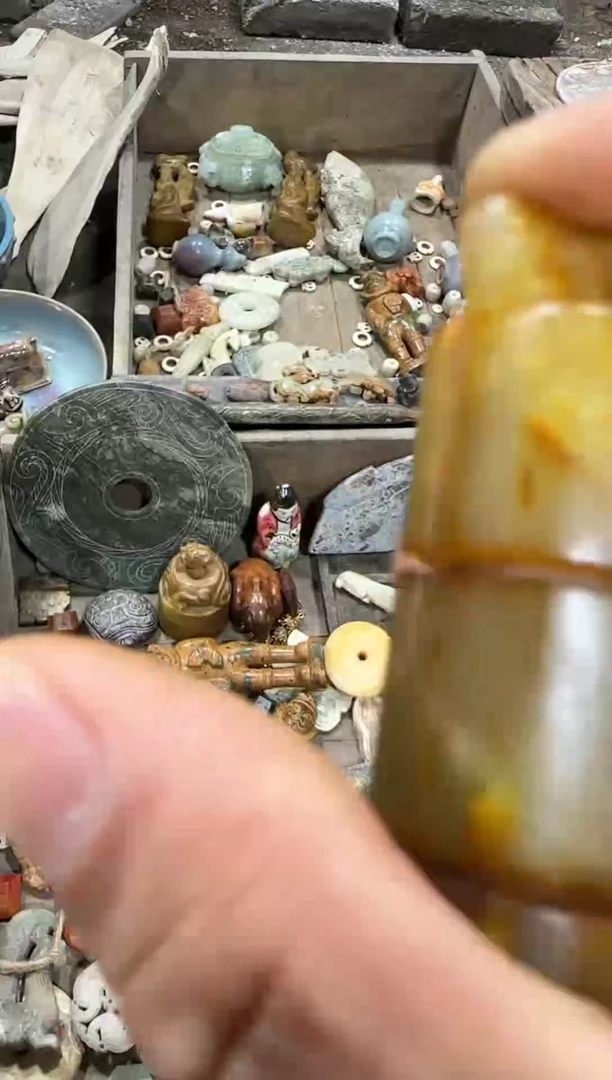 未镶嵌和田玉（糖玉）把件111