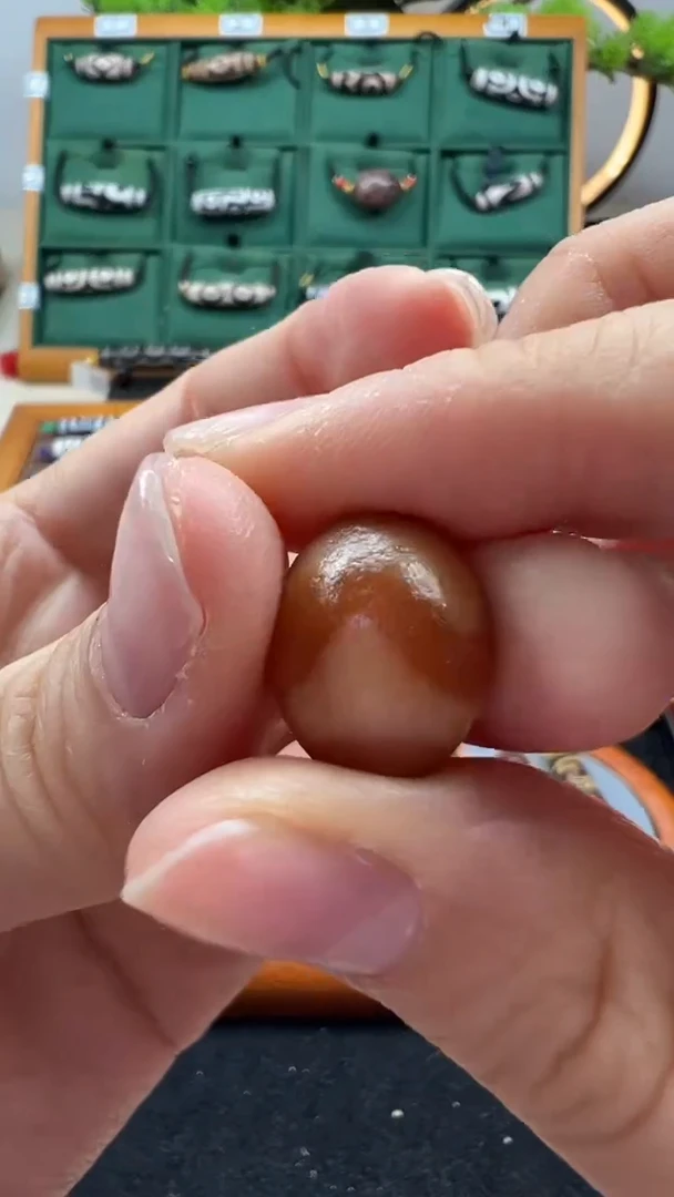 玛瑙/玉髓（覆膜）颈饰未镶嵌20.（微瑕随机发货）