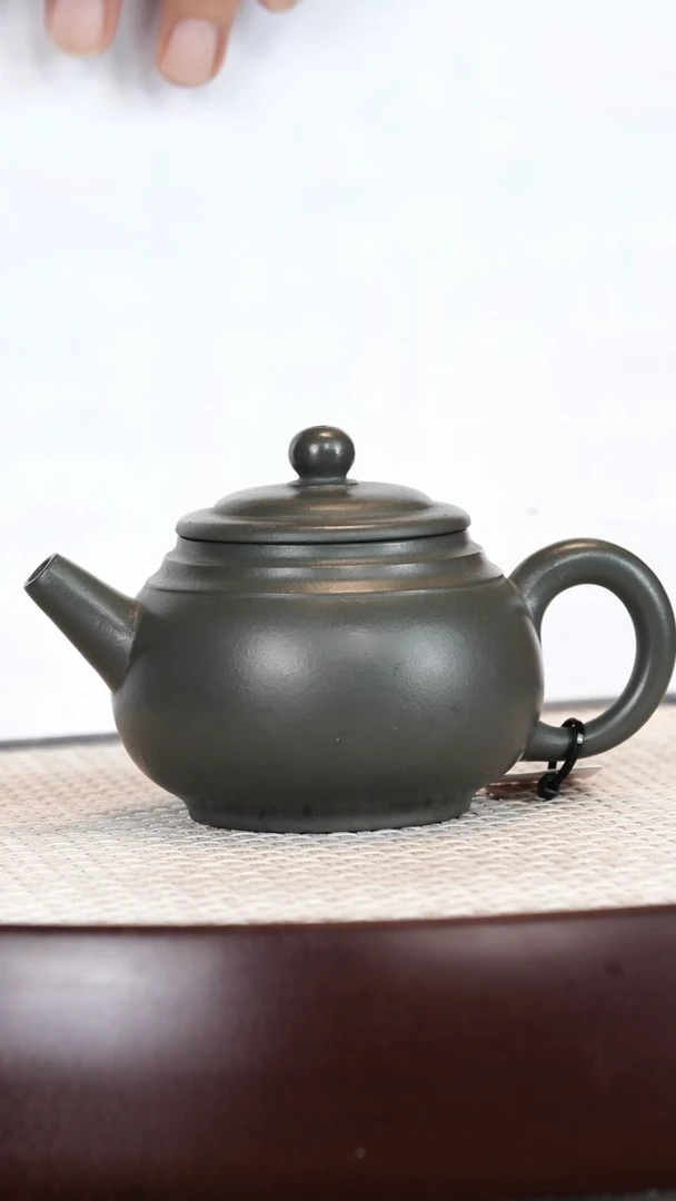 茶壶紫砂崔燕/蓝灰段/步步高升/185c