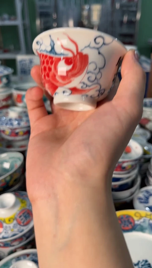 瓷片陶昨明顺遂压手杯（福利价格）