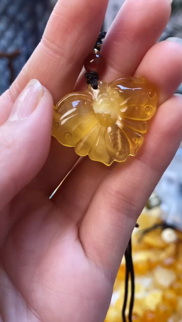 裸石琥珀未镶嵌天然琥珀蜜蜡
