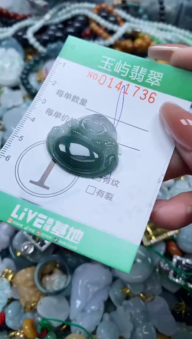 翡翠未镶嵌颈饰闪购0141736