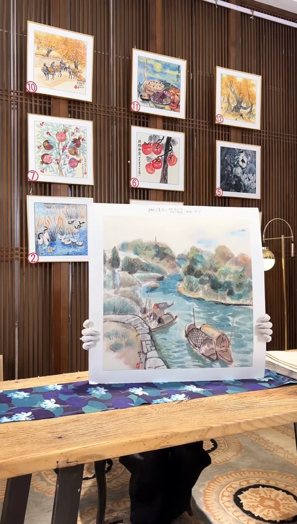 版画版画耿玉琨名章限量版画S