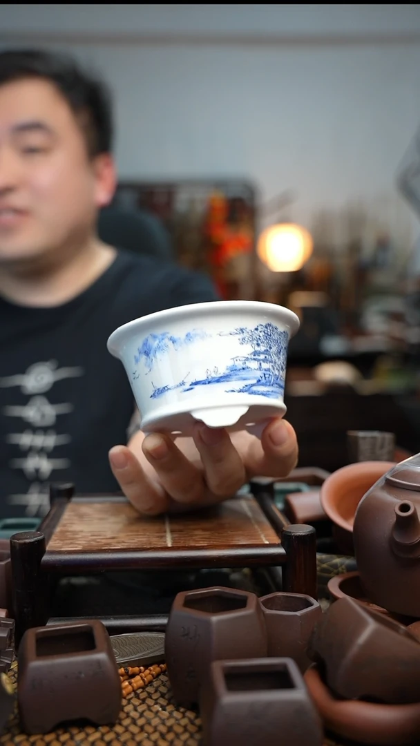 紫砂花盆長木軒精品紫砂