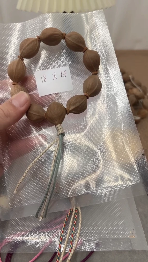 橄榄核吊坠梅林铁核1825九籽带三通