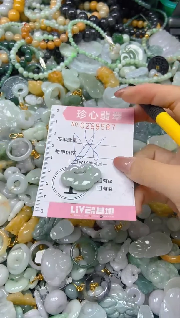 翡翠未镶嵌颈饰闪购0268587多样性发其一