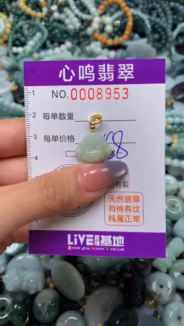 颈饰未镶嵌翡翠闪购008953