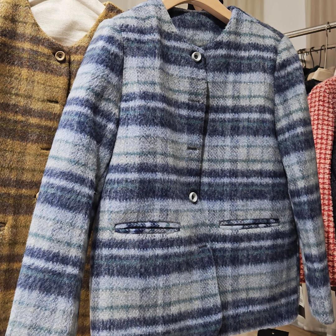 【木朴素外套】小香风外套轻奢货号32153秋冬