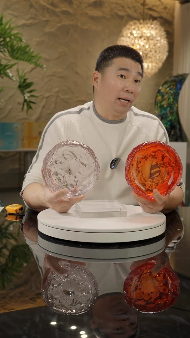 【闪购商品】摆件福利果碗一对