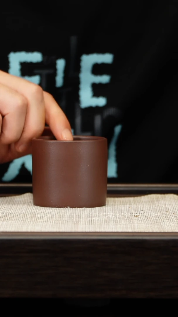 茶壶紫砂五底扳指杯