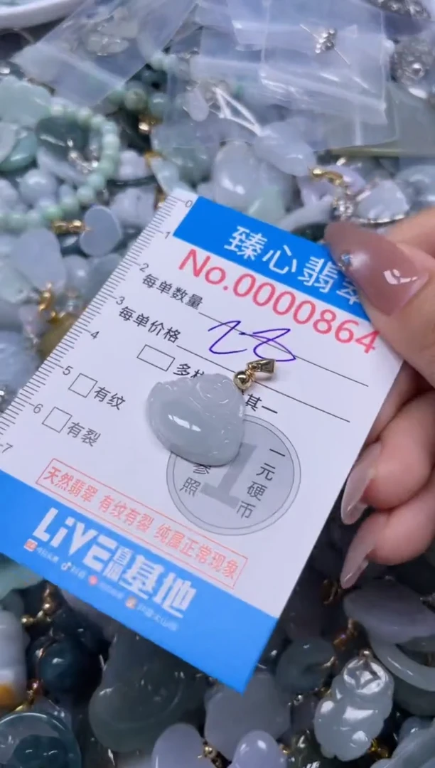 颈饰未镶嵌翡翠864