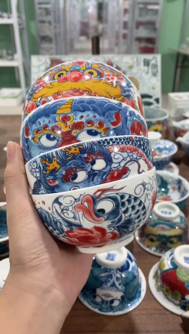 拙明院（福利价格）四个米饭碗