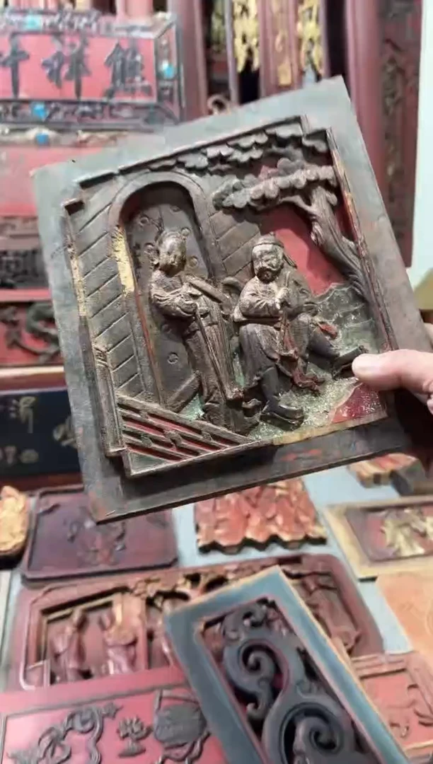 香榧木无*老木雕老物件