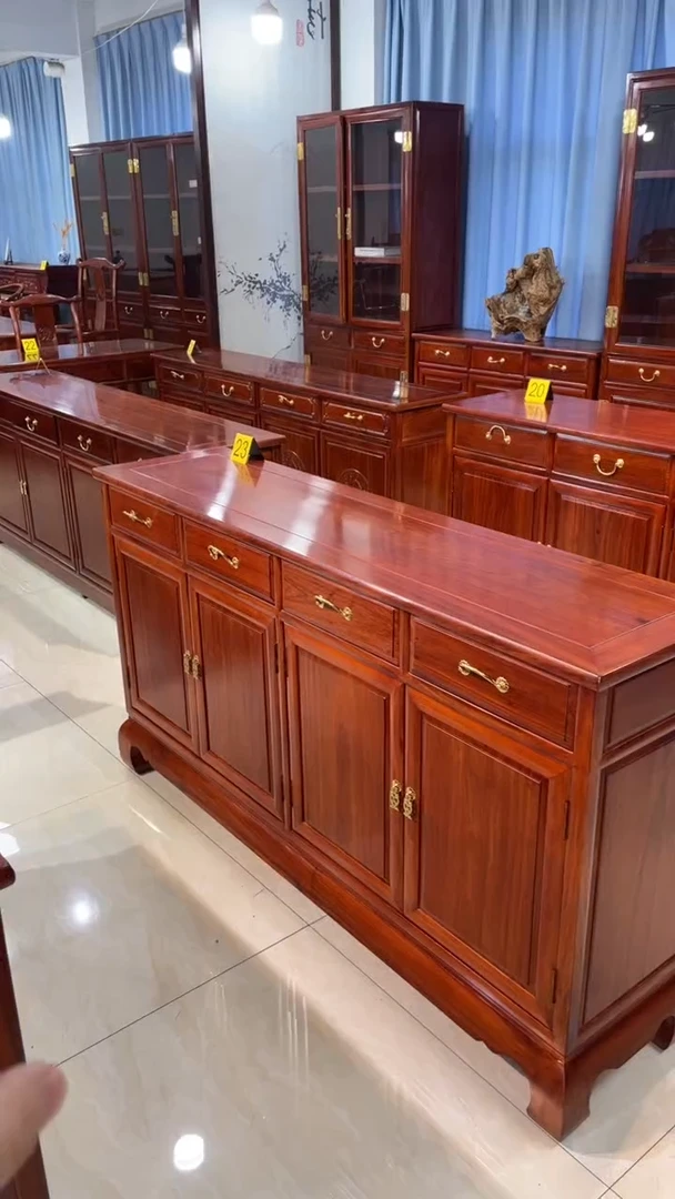 花梨木类柜类家具李*锋刺猬紫檀158*40*88餐边柜