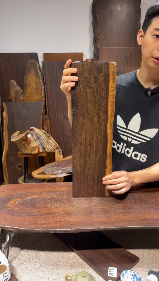 风车木（黑檀木）尺寸56*17*2编号956