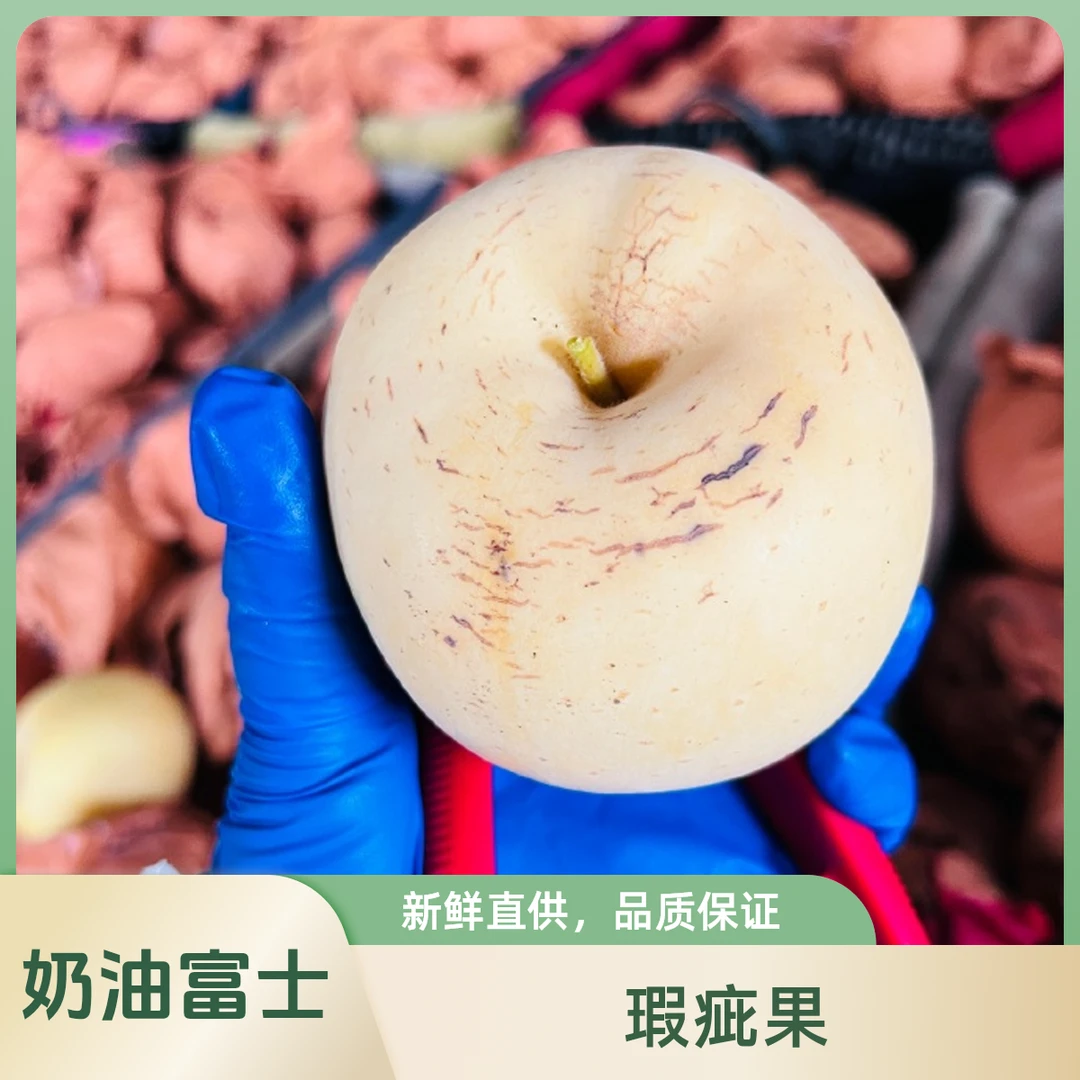 山东烟台奶油富士瑕疵果更实惠