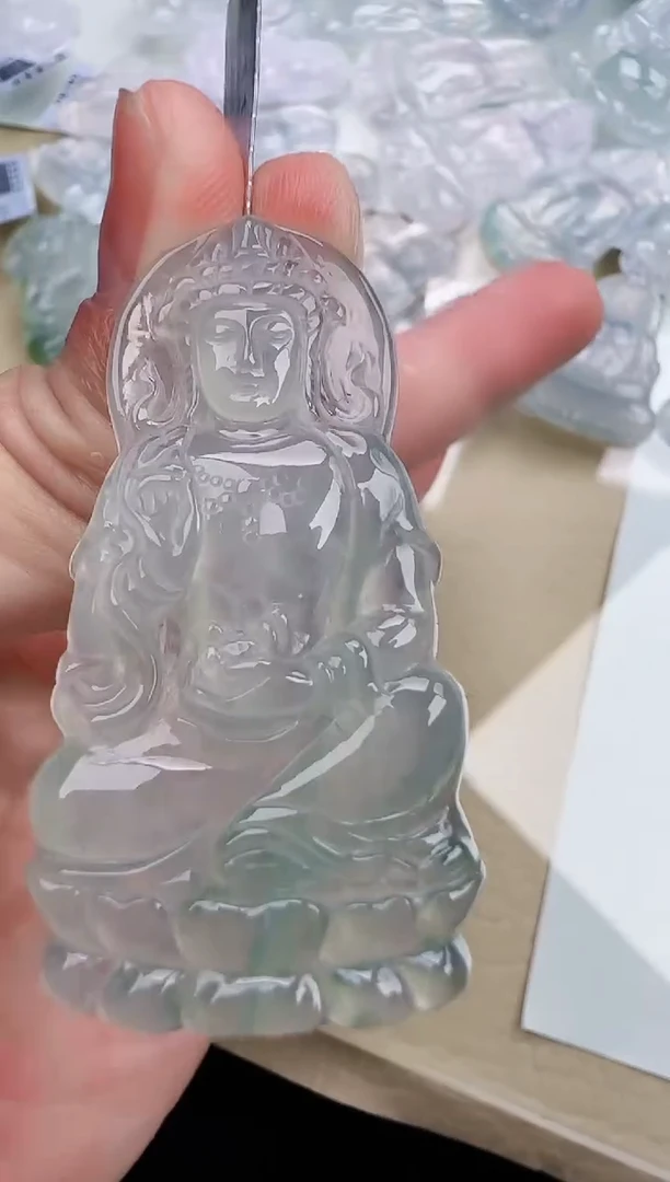 颈饰未镶嵌翡翠缅甸翡翠a货