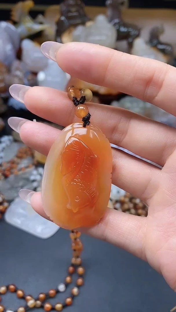 【闪购商品】玛瑙/玉髓颈饰未镶嵌dd