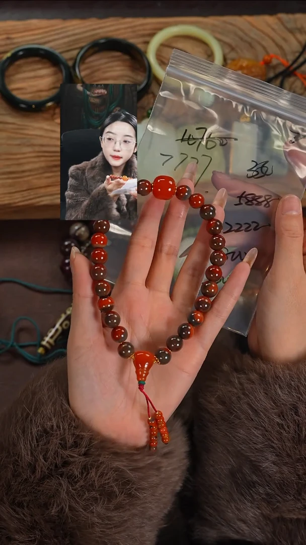 未镶嵌手串玛瑙/玉髓旺****～若雨臣品质回血
