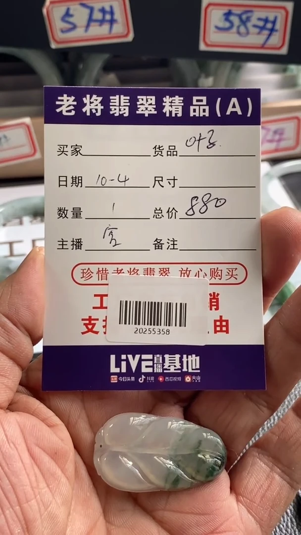 颈饰未镶嵌翡翠大***ᵗ//20255358