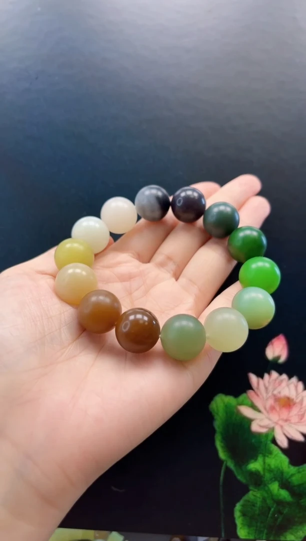 手串未镶嵌和田玉手串